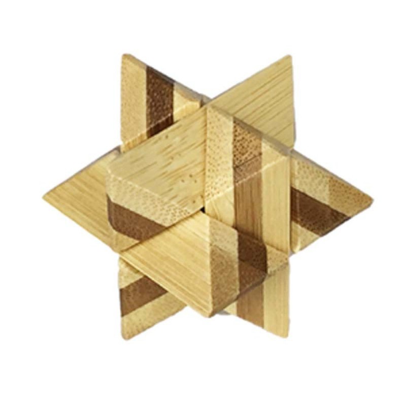 Bamboo Brainteaser - Ecological Splinter Puzzle