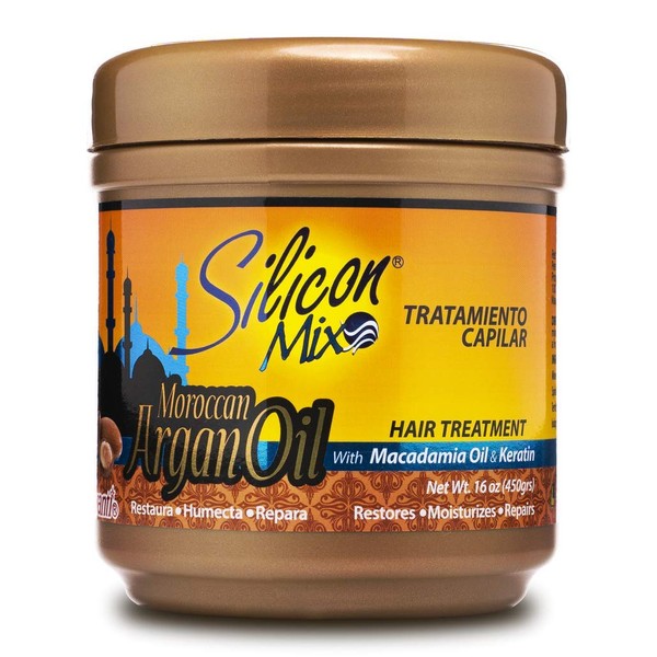 Silicon Mix Argan Oil Treatment, 16 Ounce