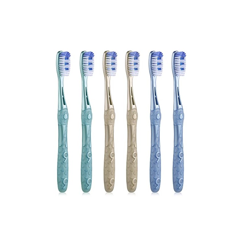Smiling Guardian Cepillo de dientes – cerdas medianas para adultos,