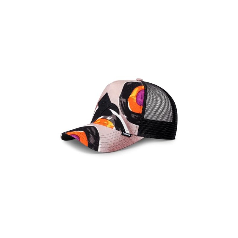 Djinns - Paintdots (Black/Orange/Purple) - Trucker Cap Mesh Cap Hat