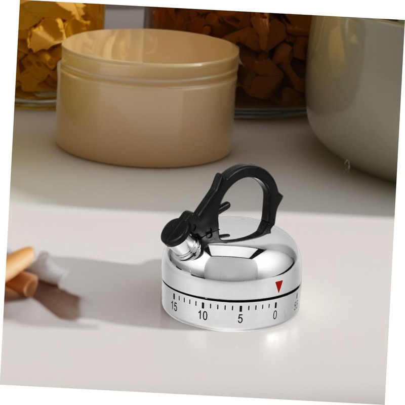 Ciieeo 2pcs Mechanical Kitchen Timer for Cooking Easy Use Countdown