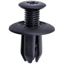 Rexka 10pcs Splash Shield Fender Liner Rocker Molding Retainer Clips Rivet for Mazda B09251833 Mazda 3 Mazda 6 Mazda 2 CX-5 CX-9 Speed6 Miata RX-8 Ford W705845-S300 Fusion Escape Focus