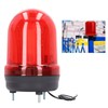 Industrial LED Rotating Strobe Mini Modes Adjustable Mute Emergency Light