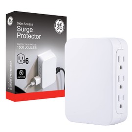 Surge Protector 6 Outlet Size Ea Surge Protector 6 Outlet 1500 Joules Side Access