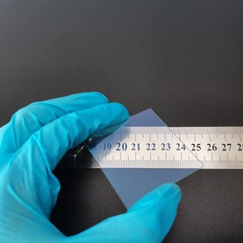 ITO （Indium tin Oxide）Coated Conductive Glass Slides 50×50mm Resistance 7 ohm/sq (8 Pcs)