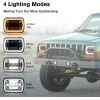 Unbranded Pair 5x7 7x6" LED Headlights High/Low Beam For Dodge
