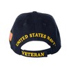 United States Navy Veteran Proudly Served Blue Hat Cap USN