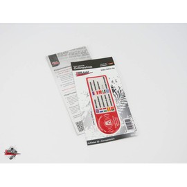 BIKE-label Sticker 3D Alarm Secured Object Monitored 45 x 135 mm 900154VA