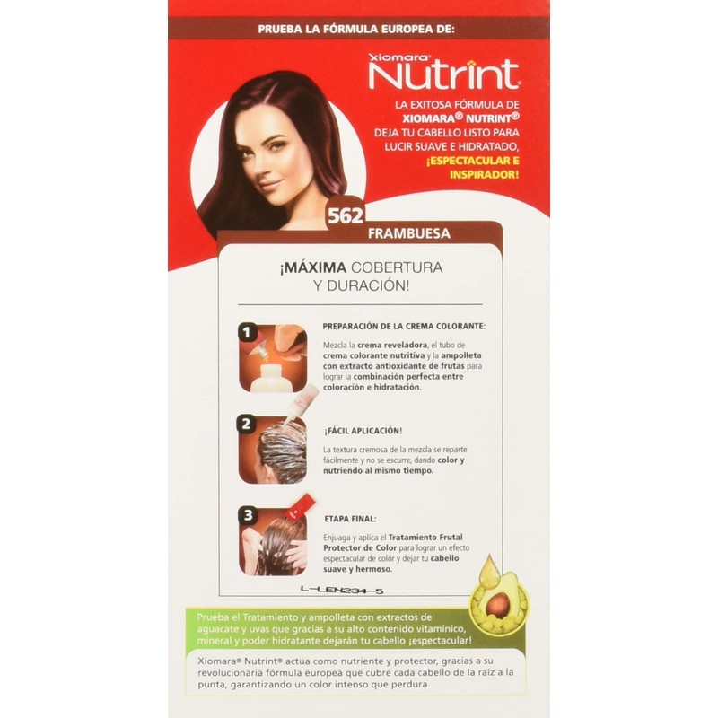 Tinte Nutrint 562 Frambuesa