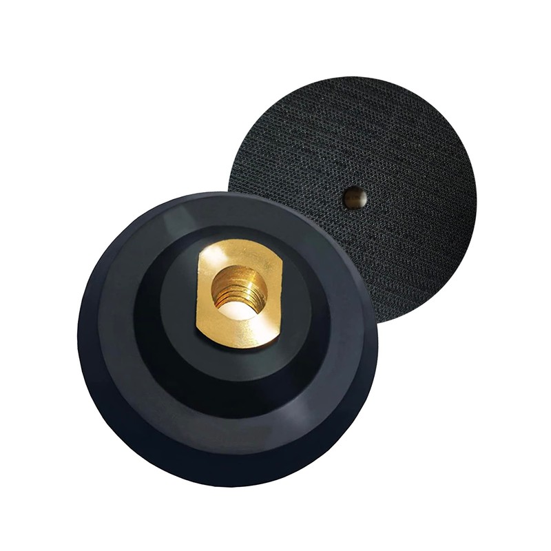 ComeFloor Rubber Backer Pad 5 Inch Hook and Loop Backing