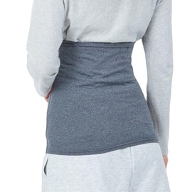 [Activital] TERAXHOT Warmth Abdominal Band Promotes Circulation Warming Sensation Gray L-LL Recovery Care Far Infrared Radiant Terra Mineral Unisex Pregnant Women Maternity Pregnancy Fatigue Light