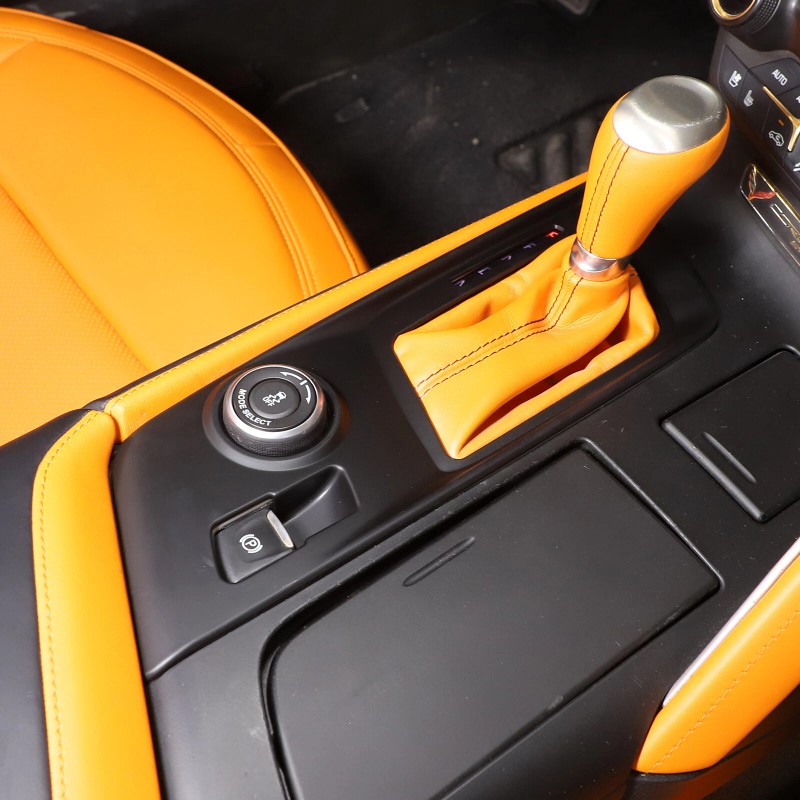 carmotion88 Matte Black Car Gear Panel Trim Cover Accessories Kit