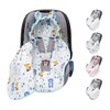 Mikos Swaddling Blanket Baby Seat Autumn Winter with Hood for