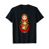 Bella matrioska russa Matryoshka Nesting Doll bella Maglietta