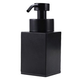 Soap Dispenser, Foam, Stainless Steel Soap Bottle, Ceramic, Hand Soap Bottle, Stylish, Refill Container, Refill Bottle, Foam Soap Cute, Cute, Silver, Black, Black, Large Capacity, Compact, Manual,