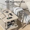 Furniture Drawer Outlet, IPX6 Recessed Power Strip Waterproof | with