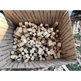 Handcut Mini Firewood 5''  Mix Species 100+pieces Kiln Dried Fits Solo Stove MESA XL
