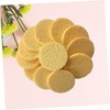 LALAFINA Natural Wood Pulp Facial Sponges Gentle Cleansing Makeup Removal