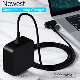 65W Laptop Charger for ASUS Q551L U56E X550C X551M R554L Q500A X555L PA-1650-78 K53E F555L U47A K55A S400C S500C Q301L A55A D550M U46E ADP-45BW B ADP-65DW B Adapter Power Supply Cord 5.5 * 2.5mm