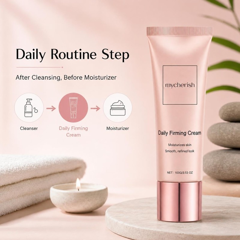 Daily Firming Cream, Crema Facial Hidratante, 100 g