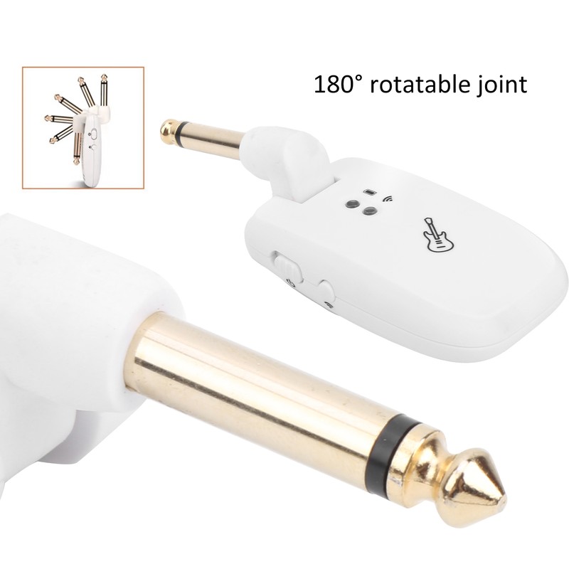 EC‑10 Wireless Guitar Audio Transmitter System Accessories 2.4GHz 6.35mm 24bit/48KBz
