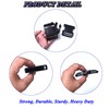 TXSN 1.25" Side Release Buckle, Dual Adjustable Heavy Duty Plastic