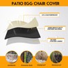Double Egg Chair Cover Waterproof 420D Oxford Hanging Outdoor Furniture