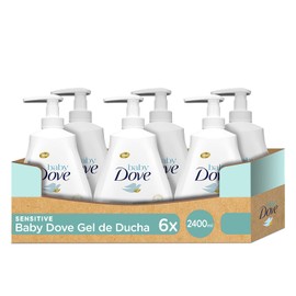 Gel Bath Dove Baby Sensitive Moisture From Head to Toe 400 ml – Pack of 6: 2400 ml