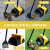 ienjoyed Pooper Scooper Large Odorless Swivel Bin & Rake with