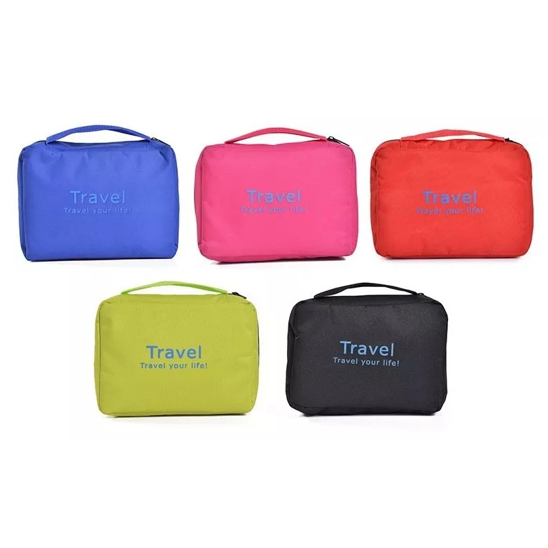 Cosmetiquera Para Viaje, Cosmetiquera Plegable, Paq 8