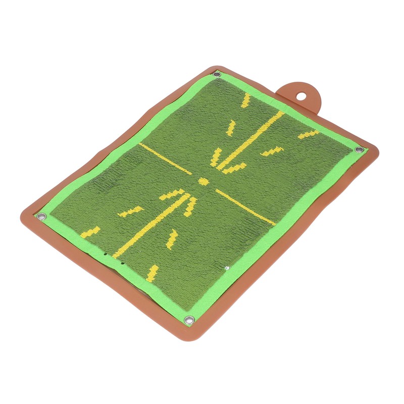 Swing Golfing Practice Hitting Mat with Pin Buckle Silicone Golfing