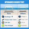 Beach Tent Sun Shelter Portable Pop Up Beach Sun Shade