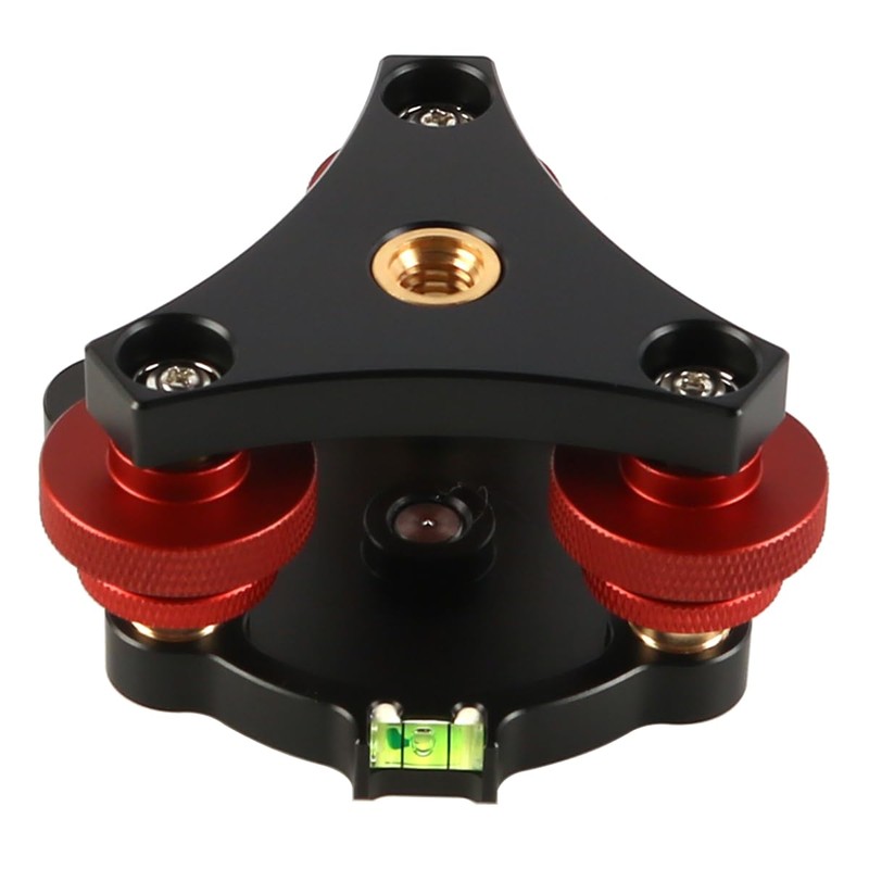 Laroal Tripod Leveling Base Camera Leveler With Bubble Level 3