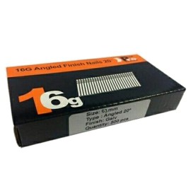 Angled 20° 500 x 63mm - Handy Pack Angled 16G Second Fix Nails