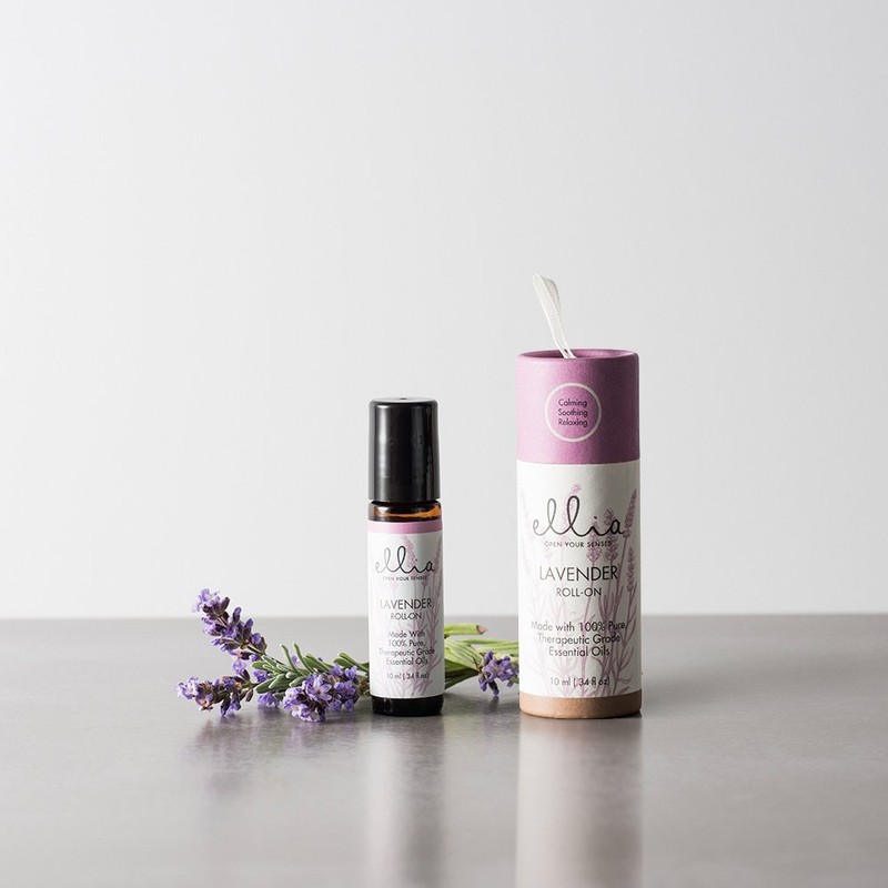 Ellia Lavender Essential Oil Roll-On | 10ml, 100% Pure, Therapeutic