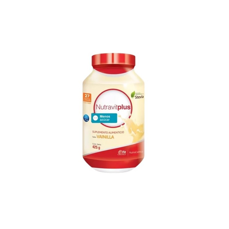 Nutravit plus (suplemento sabor vainilla endulzado con stevia)