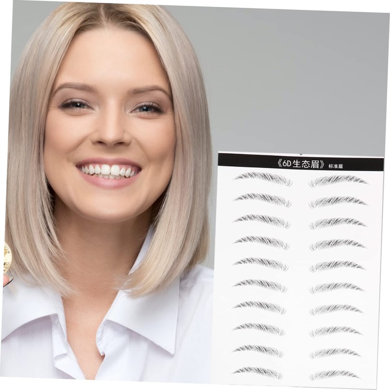 minkissy 3sets Eyebrow Makeup Tools Brow Tint Stencil Durable Eyebrow