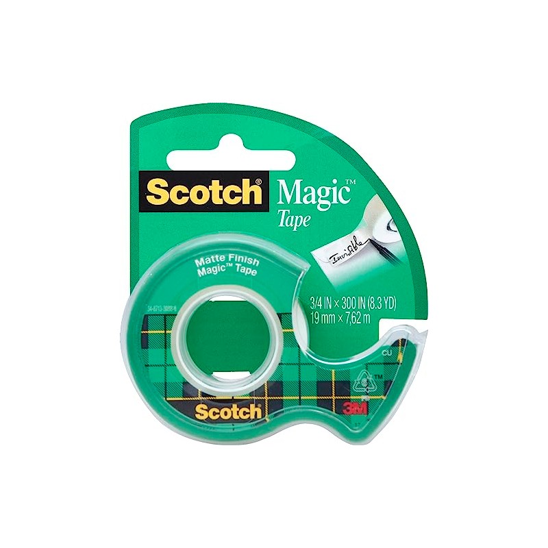 Scotch Magic Tape 3/4 in X 300 in