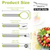 ELNLE Fruit Tool Melon Cutter Balls Stainless Steel Melon Spoon