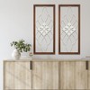 Sintosin Farmhouse Metal Wall Decor for Entryway 14 x 35