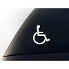 The Jinshop 4-Pack Premium Handicap Disability Decal Stickers - Enhance