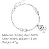 Raffici Silver Bracelet for Women 925 Sterling Silver with Heart
