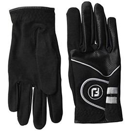 FootJoy Women's RainGrip Prior Generation Golf Gloves, Pair, Black Medium/Large, Pair