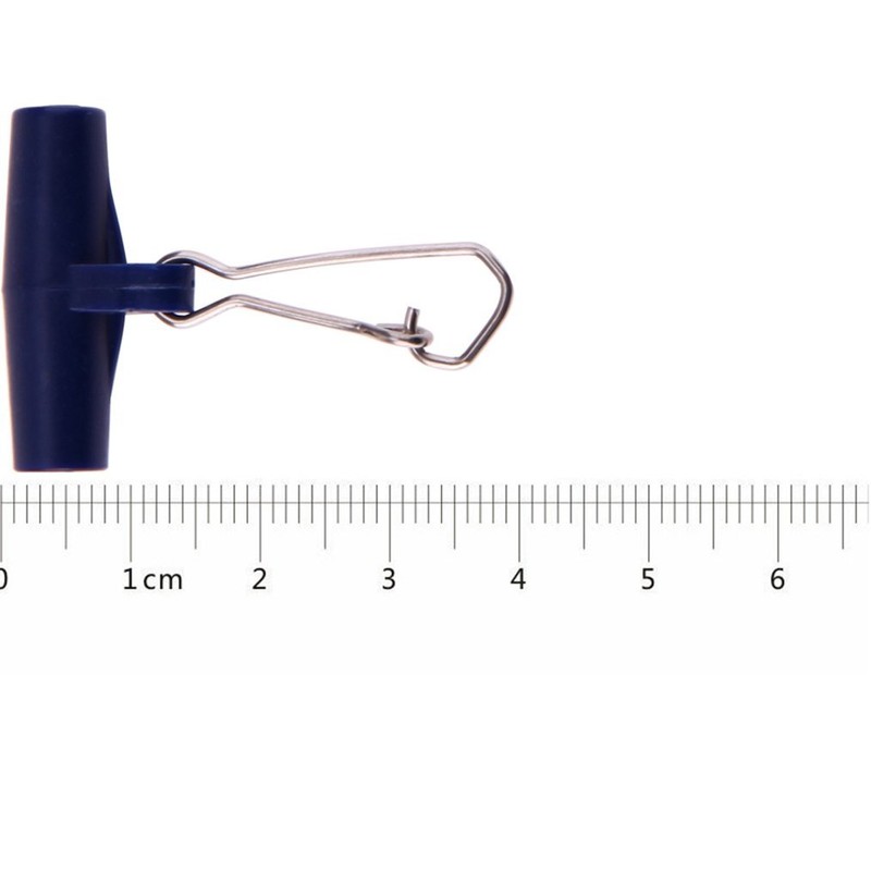 NewShot 20x High-strength Zip Sliders/booms for Boat/Sea Fishing (Blue)