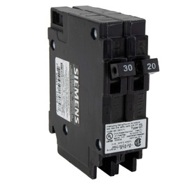 RecPro RV Circuit Breaker Q3020 | 30/20 Amp Twin Single-Pole | 120V Thermal-Magnetic | Standard Trip | Plug-in Type | UL Listed | QT Compatible | Camper/RV Electrical Breaker (1 Pack)