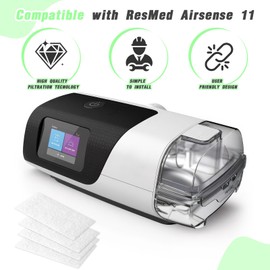 Timok CPAP Filter Compatible with ResMed AirSense 11, Replacement Filters for AirSense 11 CPAP Machine – Disposable Ultra Fine Filter (40 Packs)