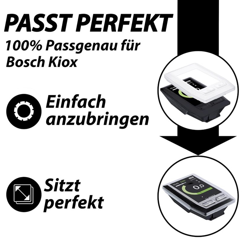 foto-kontor Protective Case Compatible with Bosch Kiox Head Unit E-Bike
