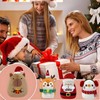 9.8" Christmas Capybara Dolls Plush Toy,25cm Cute Xmas Plush Pillow