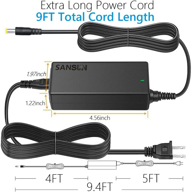 12V 5A Power Supply for LED Strip Lights, 60W Power