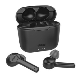 Jam Audio True wireless, ANC Earbuds,up to 32 hours run time, IPEX 4 sweat and water resistant Black